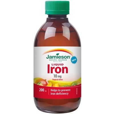 Jamieson Iron Liquid 200 ml, $12.75/100ml