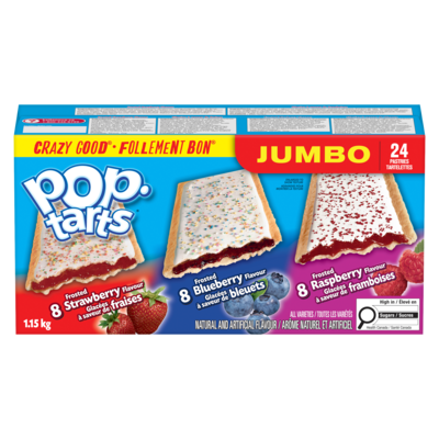 Kelloggs Poptarts Jumbo Pastries 1152 g, $1.04/100g