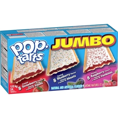 Kelloggs Poptarts Jumbo Pastries 1152 g, $0.87/100g
