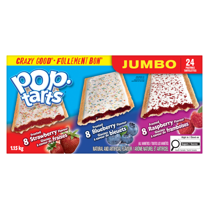 Poptarts Jumbo Pastries