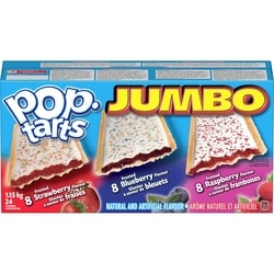 Kellogg’s Poptarts Jumbo Tartelettes 1152 g, 0,82 $/100g