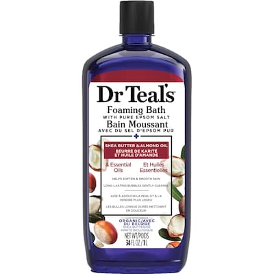 Dr. Teal's Shea Butter & Almond Foaming Bath 1000 ml, $1.12/100ml