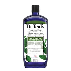 Dr. Teal's Foaming Bath with Pure Epsom Salt, Eucalyptus & Spearmint 1000 ml, $1.00/100ml