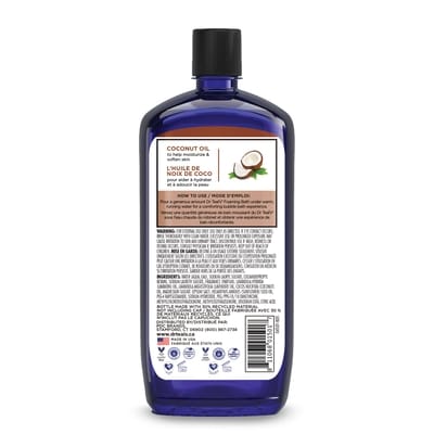 Bain Moussant avec Du Sel D'Epsom Pur, de L'huile De Noix De Coco