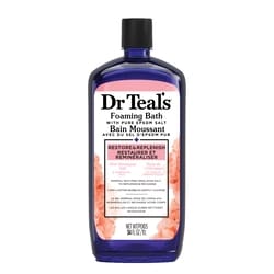 Dr. Teal's Foaming Bath with Pure Epsom Salt, Pink Himalayan Salt 1000 ml, $1.05/100ml