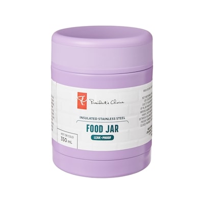 President's Choice 350ML Vacumn Food Jar Lilac 1 ea, $15.00/1ea