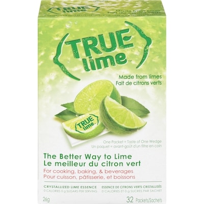 True Citrus True Lime Crystalized Wedges 25.6 g, 19,49 $/100g
