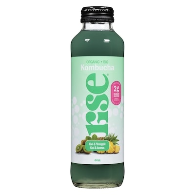 Rise Kombucha Kiwi & Pineapple 414 ml, $1.08/100ml