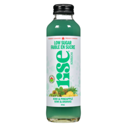 Rise Kombucha Kiwi & Pineapple 414 ml, $1.08/100ml