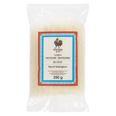 Rooster Pasta, Vermicelli Longkou Pancit Sotanghon 250 g, $0.80/100g