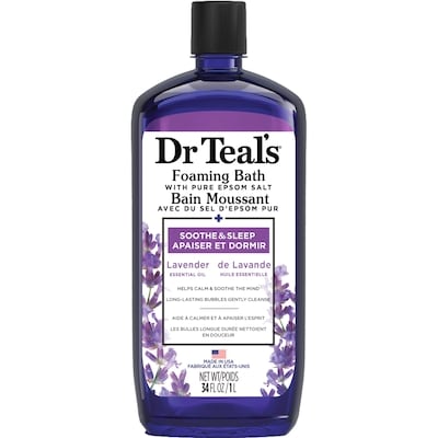 Dr. Teal's Lavender Foaming Bath 1000 ml, $1.28/100ml