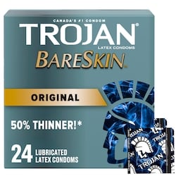 BareSkin Lubricated Condoms, Super Thin & Sensitive