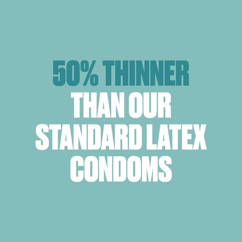 BareSkin Lubricated Condoms, Super Thin & Sensitive