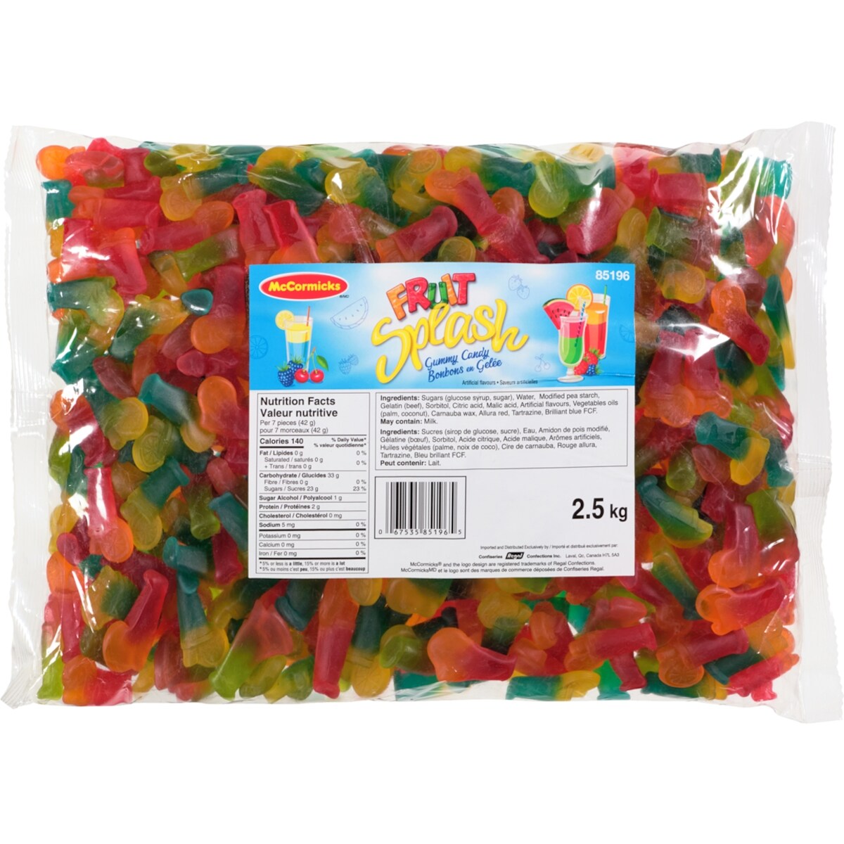 McCormicks Fruit Splash Gummy Candy