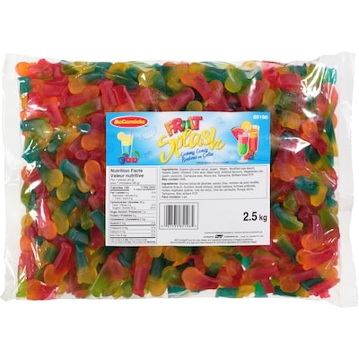 McCormicks Fruit Splash Gummy Candy 2.5 kg, $0.72/100g