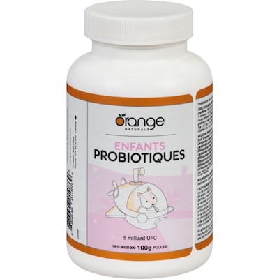 Orange Naturals Orna Kids Probiotique 5B Pdre 100 g, 26,99 $/100g