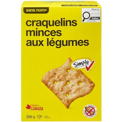 Thin Vegetable Crackers