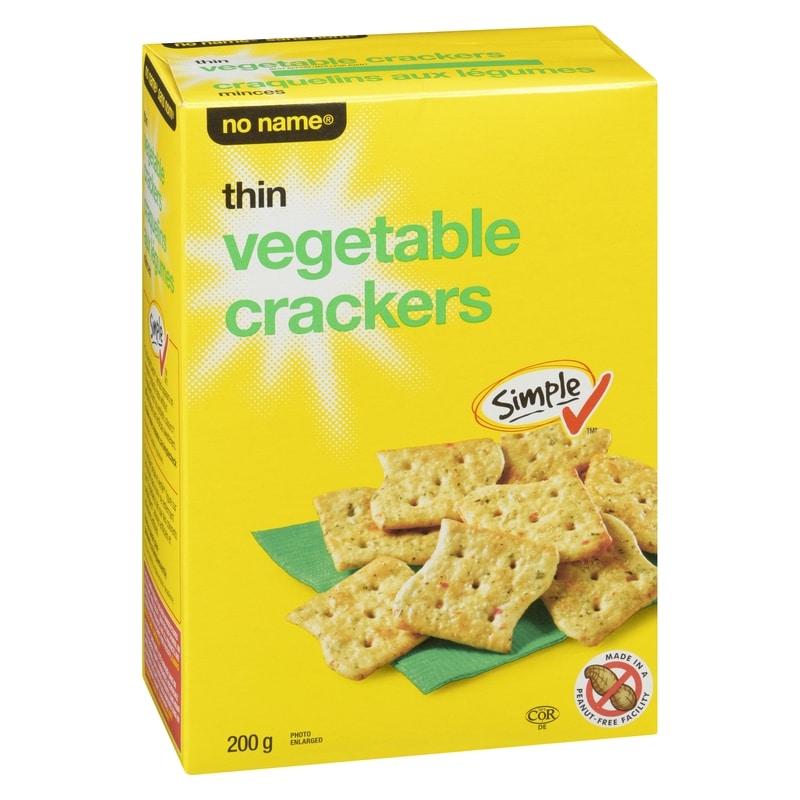 Thin Vegetable Crackers