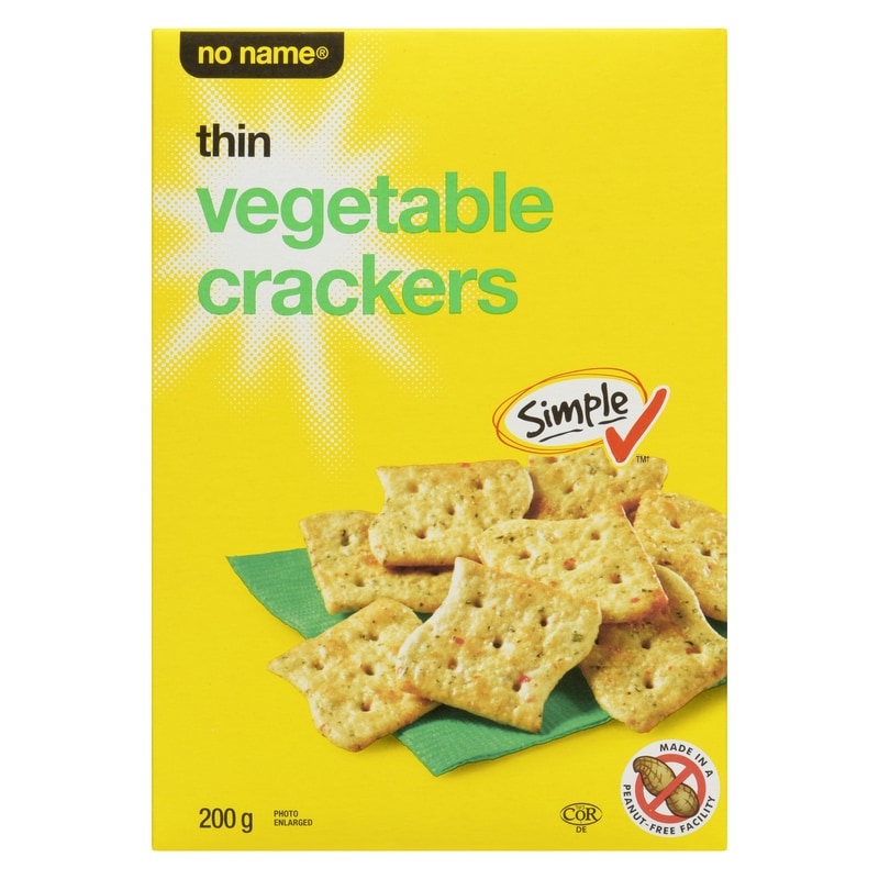 Thin Vegetable Crackers