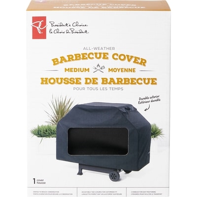 President's Choice Medium Polyester BBQ Cover 1 ea, $39.00/1ea