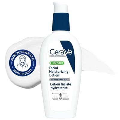 CeraVe Lotion hydratante faciale nuit 89 ml, 21,11 $/100ml