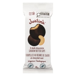 Justin's Cashew Butter Cups 40 g, $7.48/100g