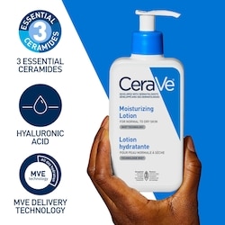 Cerave Moisturizing Lotion for Face or Body - 355 ml | Real