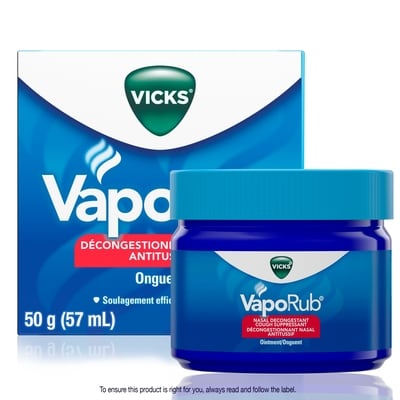 Vicks VapoRub Ointment 57 ml, $14.02/100ml
