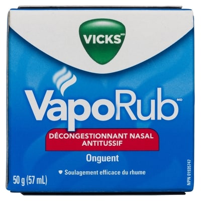 Vicks Ointment Nasal Decongestant Cough Suppressant 57 ml, $14.02/100ml