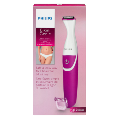 Philips BikiniGenie cordless Women's Trimmer for bikini line, wet or dry, BRT381/15 1 ea, $22.99/1ea