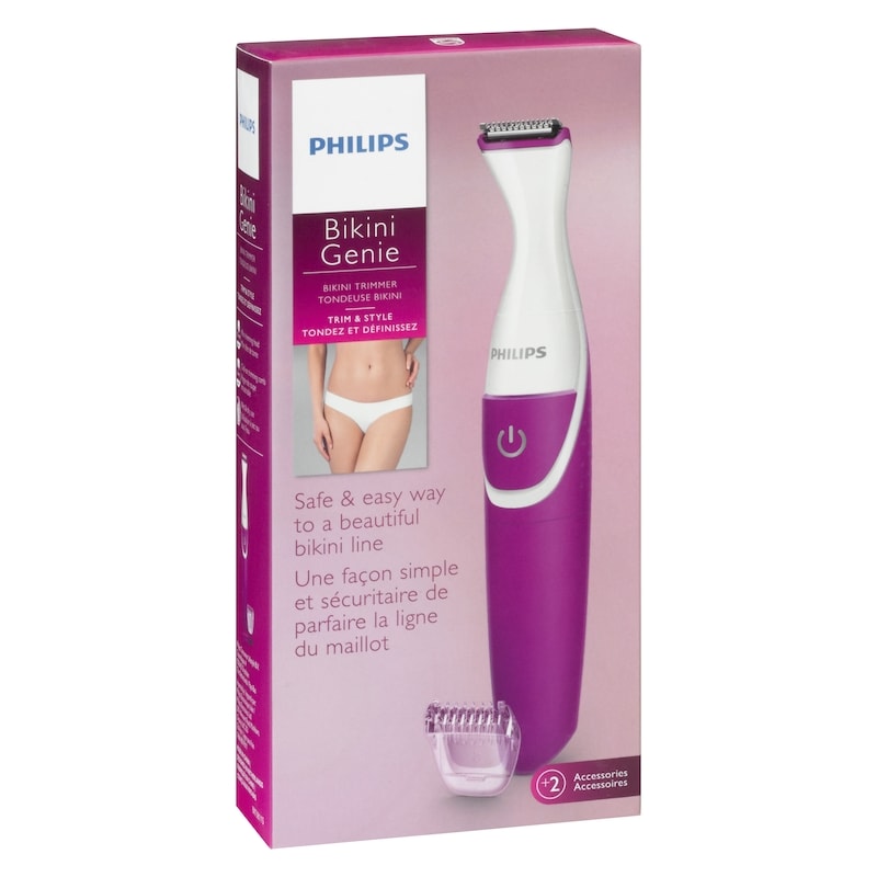 BikiniGenie cordless Women's Trimmer for bikini line, wet or dry, BRT381/15