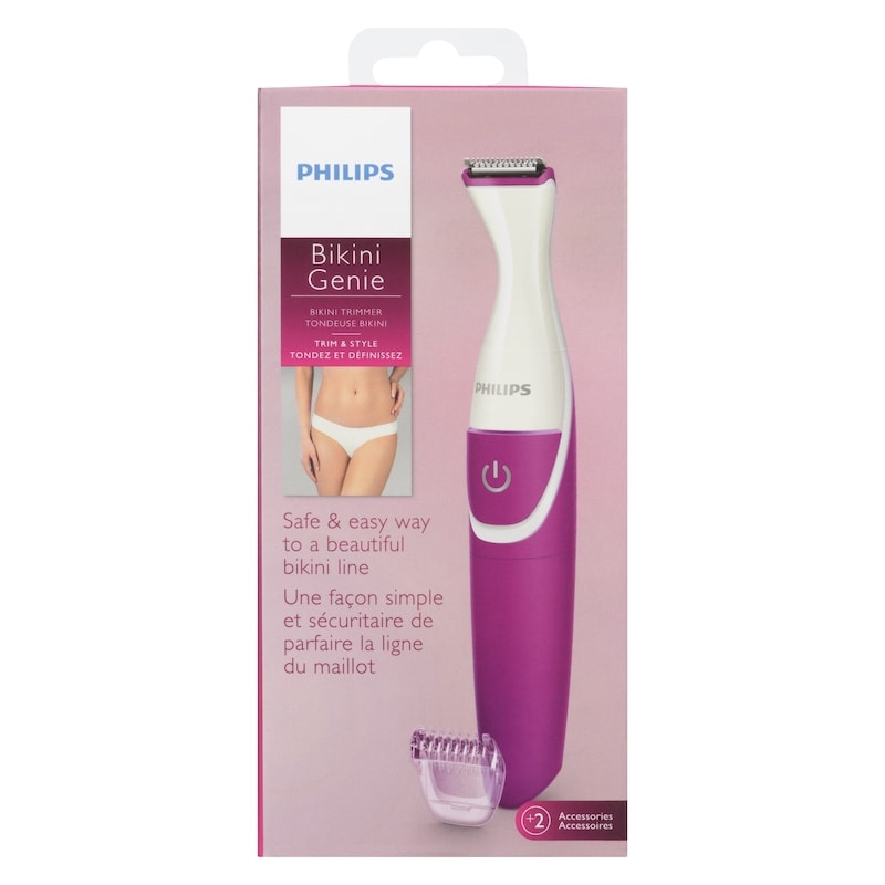 BikiniGenie cordless Women's Trimmer for bikini line, wet or dry, BRT381/15