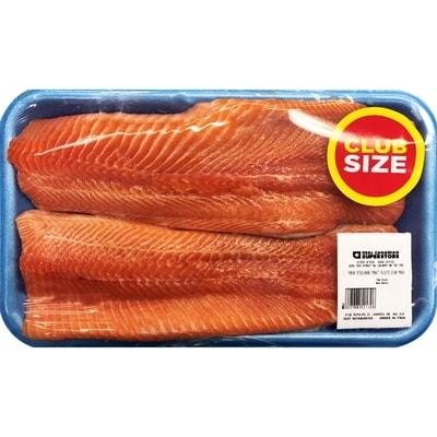 null Steelhead Trout Fillet Club Pack $32.61/1kg $14.80/1lb