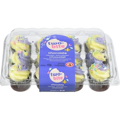 two-bite Chocolate Cupcakes 284 g, $1.76/100g