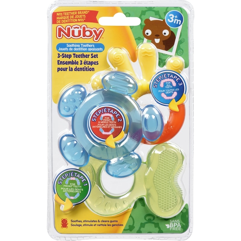 3M+ 3-Step Teether Set
