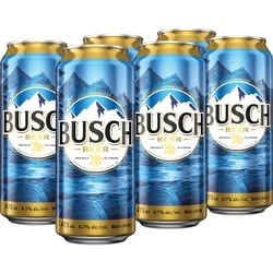 Busch Beer (ID required at pick-up) 6x473.0 ml, $0.49/100ml