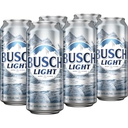 Busch Light Beer (ID required at pick-up) 6x473.0 ml, $0.49/100ml