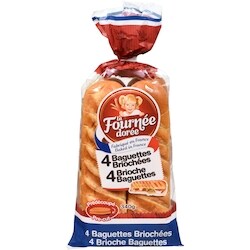 Lanthier Baguettes Briochées 14x340.0 g, 1,76 $/100g