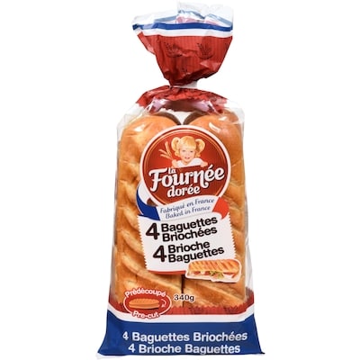 Lanthier Baguettes Briochées 14x340.0 g, 1,76 $/100g