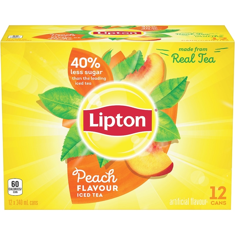 Brisk Peach Iced Tea