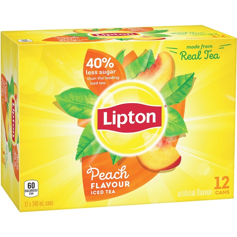 Brisk Peach Iced Tea