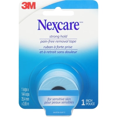 Nexcare Strong Hold, Pain-Free Removal Tape 25,4 Mm X 3,65 M 1 ea, $13.49/1ea