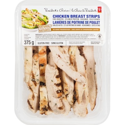 President's Choice Chicken Strips Original 375 g, $3.73/100g