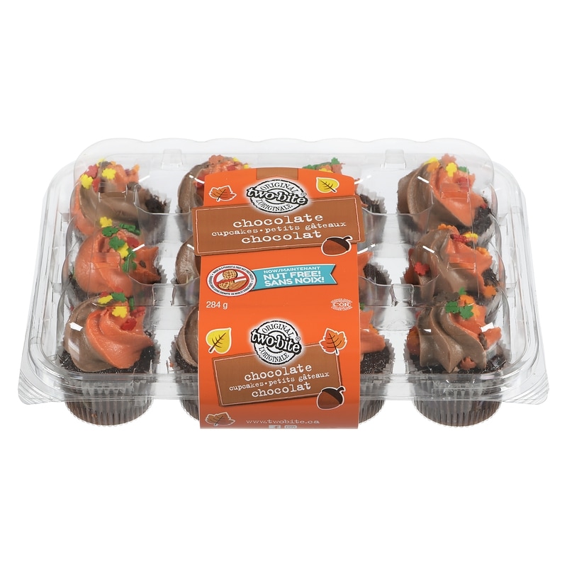 two-bite Chocolate Cupcakes - 284 g | No Frills Online