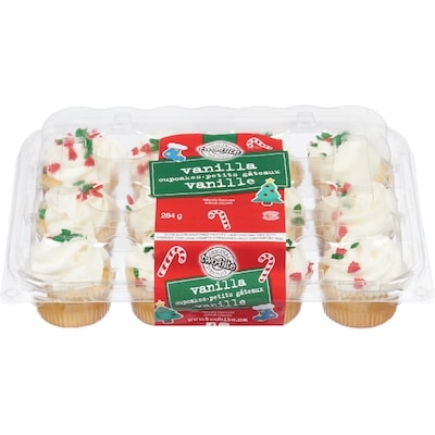 Two-bite Petits gâteaux de Noël à la vanille, emb. de 12 284 g, 2,11 $/100g