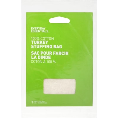 Everyday Essentials Turkey Stuffing Bag 100% Cotton 1 ea, $3.50/1ea