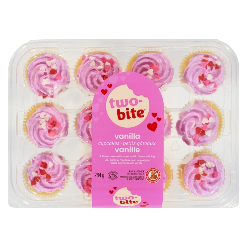 Vanilla Cupcakes - Valentines