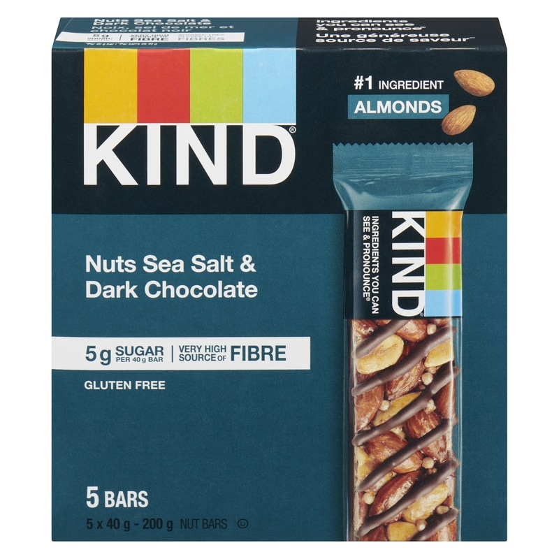 Nuts, Sea Salt & Dark Chocolate Bar
