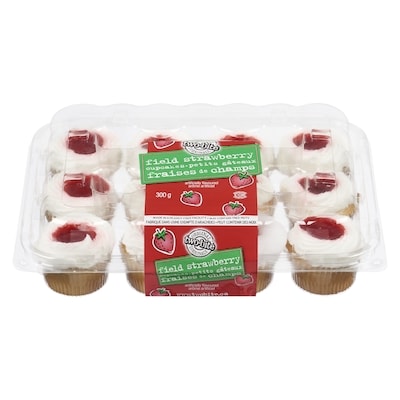 Two-bite Petits Gateaux Fraise 300 g, 1,33 $/100g