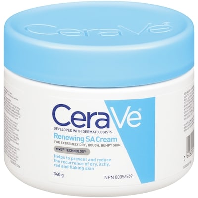 Cerave Renewing Sa Cream For Extremely Dry, Rough, Bumpy Skin 340 g, $7.94/100g